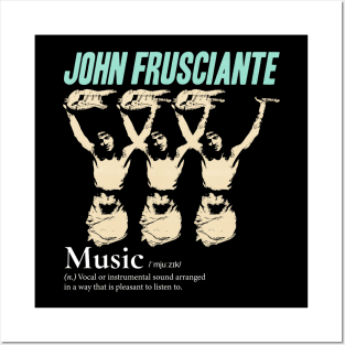 retro john frusciante Posters and Art